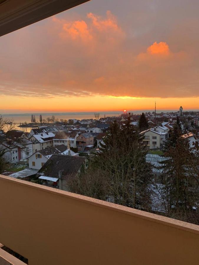 Ferienwohnung - Schoene Aussicht Immenstaad am Bodensee Dış mekan fotoğraf